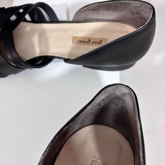 PAUL GREEN Lucia D'orsay Sandal - Black Leather Size UK 5.5 US 8 - Picture 12 of 16